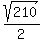 sqrt%28210%29%2F2