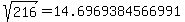 sqrt%28216%29=14.6969384566991