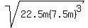 sqrt%2822.5m%287.5m%29%5E3%29