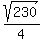 sqrt%28230%29%2F4