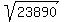 sqrt%2823890%29