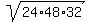 sqrt%2824%2A48%2A32%29