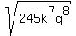 sqrt%28245k%5E7q%5E8%29