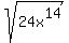 sqrt%2824x%5E14%29