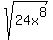 sqrt%2824x%5E8%29