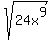 sqrt%2824x%5E9%29