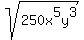 sqrt%28250x%5E5y%5E3%29