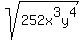 sqrt%28252x%5E3y%5E4%29