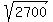 sqrt%282700%29