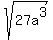 sqrt%2827a%5E3%29