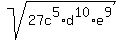 sqrt%2827c%5E5%2Ad%5E10%2Ae%5E9%29
