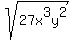 sqrt%2827x%5E3y%5E2%29