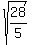 sqrt%2828%2F5%29