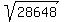 sqrt%2828648%29