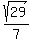 sqrt%2829%29%2F7