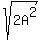 sqrt%282A%5E2%29