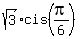 sqrt%283%29%2Acis%28pi%2F6%29