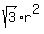 sqrt%283%29%2Ar%5E2