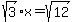 sqrt%283%29%2Ax+=+sqrt%2812%29