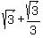 sqrt%283%29%2Bsqrt%283%29%2F3