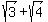 sqrt%283%29%2Bsqrt%284%29