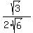 sqrt%283%29%2F%282%2Asqrt%286%29%29