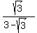 sqrt%283%29%2F%283-sqrt%283%29%29