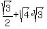 sqrt%283%29%2F2+%2B+sqrt%284%29sqrt%283%29