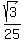 sqrt%283%29%2F25