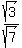 sqrt%283%29%2Fsqrt%287%29