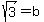 sqrt%283%29=b