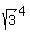 sqrt%283%29%5E4