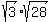 sqrt%283%29+%2A+sqrt%2828%29