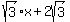 sqrt%283%29x+%2B+2sqrt%283%29