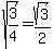 sqrt%283%2F4%29=sqrt%283%29%2F2