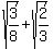 sqrt%283%2F8%29+%2B+sqrt%282%2F3%29
