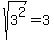 sqrt%283%5E2%29=3
