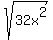 sqrt%2832x%5E2%29