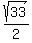 sqrt%2833%29%2F2