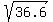 sqrt%2836.6%29