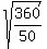 sqrt%28360%2F50%29