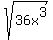 sqrt%2836x%5E3%29