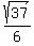 sqrt%2837%29%2F6