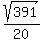 sqrt%28391%29%2F20