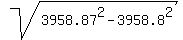 sqrt%283958.87%5E2-3958.8%5E2%29