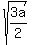 sqrt%283a%2F2%29