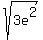 sqrt%283e%5E2%29