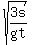 sqrt%283s%2Fgt%29
