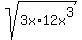 sqrt%283x%2A12x%5E3%29
