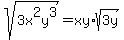sqrt%283x%5E2y%5E3%29=xy%2Asqrt%283y%29